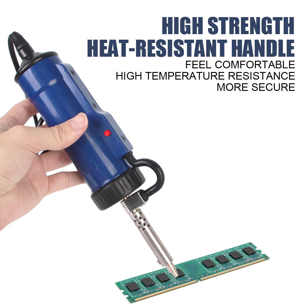 Desoldering Pump Electric Vacuum Station - Automatic Remove Pump with 3 Suction
