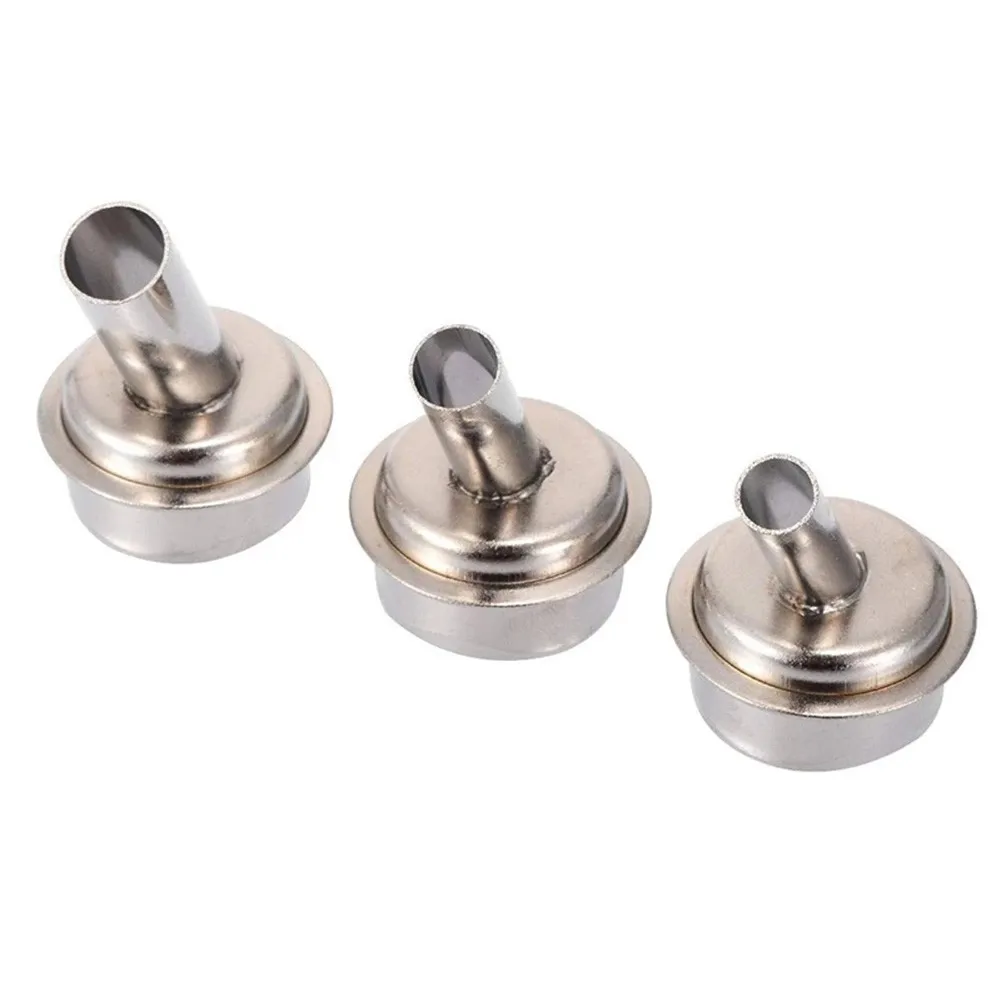 Hot Air Rework Station 861Dw - 6pcs Stainless Steel Bent Curved Heat