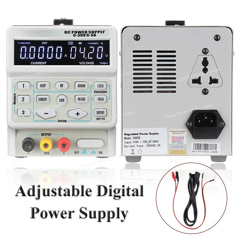 3005D High Precision Digital A - High Precision Dc Power Supply 30V 10A 评论和价格