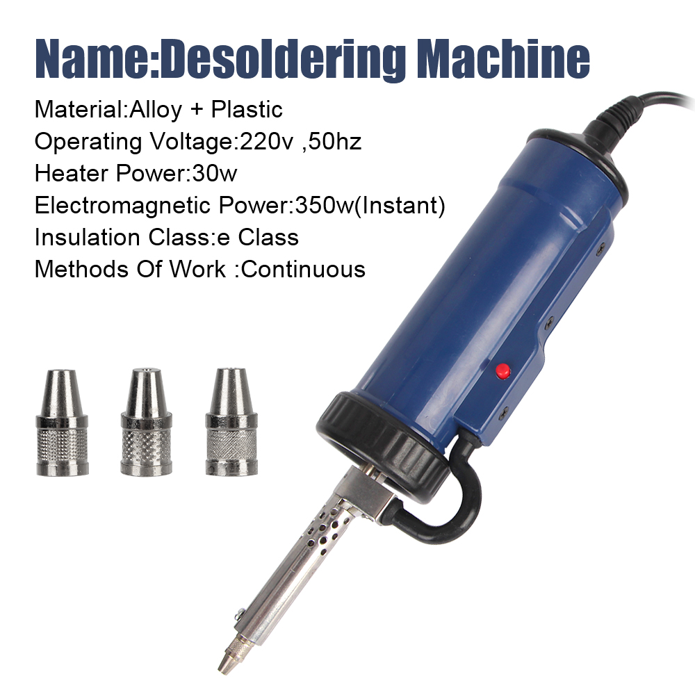 Automatic Remove Pump with 3 S - Desoldering Pump Electric Vacuum Station 评论和价格