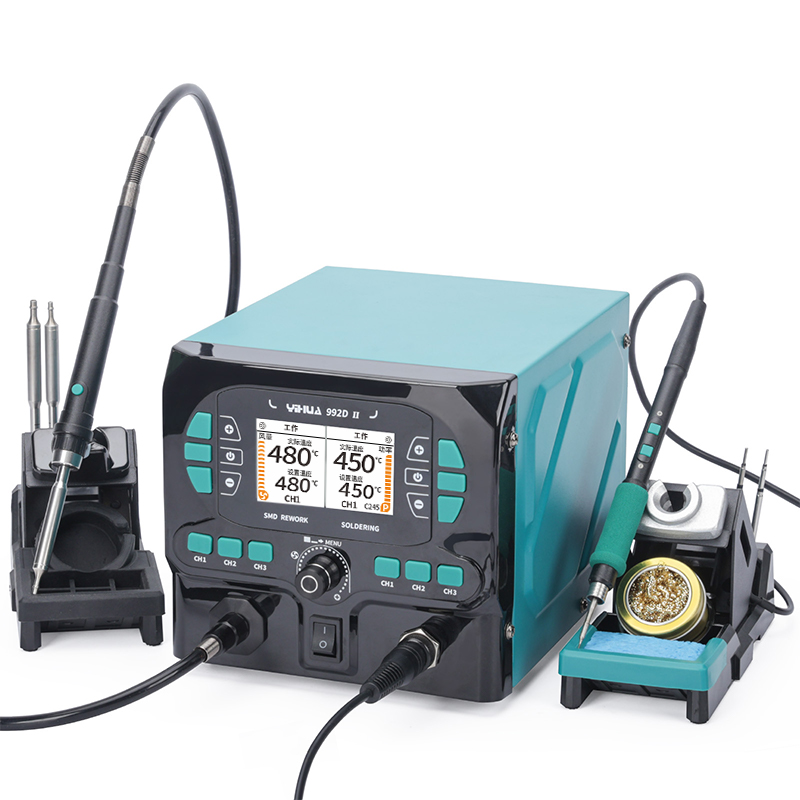 YIHUA 992D-II 2 In 1 LCD Displ - C210 Precision Soldering Station 评论和价格