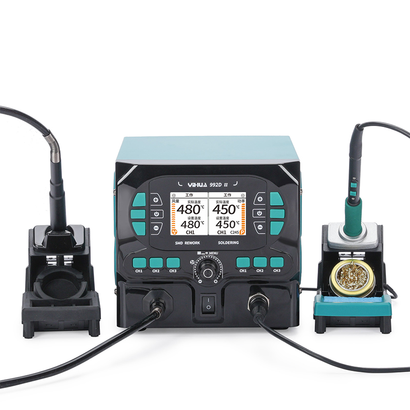YIHUA 992D-II 2 In 1 LCD Displ - C210 Precision Soldering Station 评论和价格